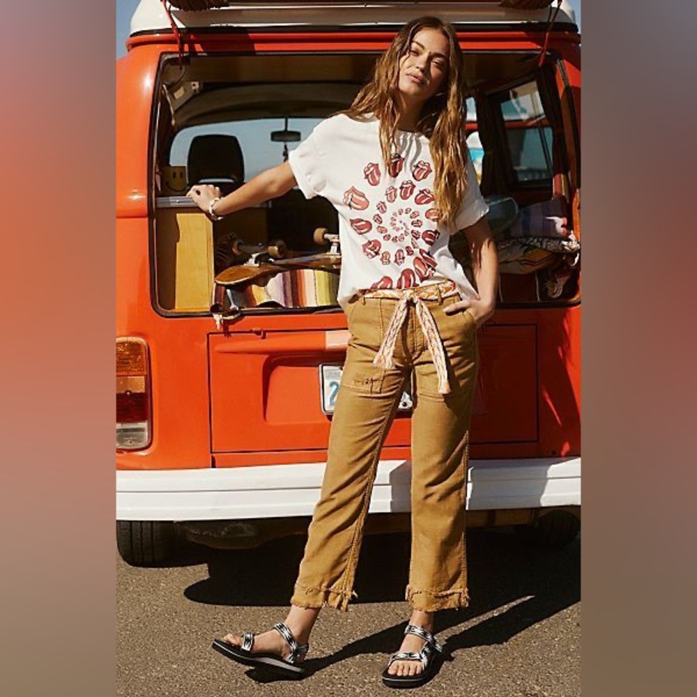 Free People Distressed Stormbringer Chino Pants
